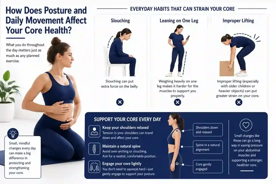 How Does Posture and Daily Movement Affect Your Core Health Warrington?